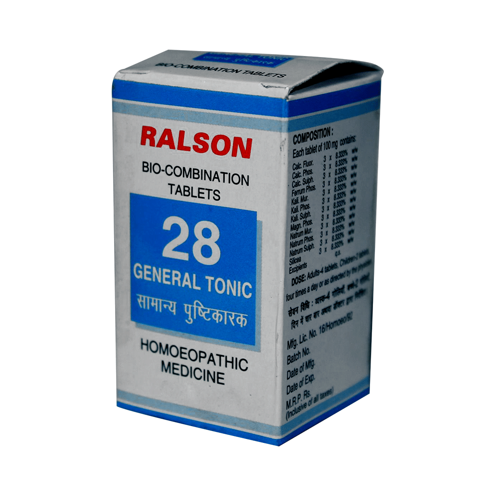 Ralson Remedies Bio-Combination 28 Tablet