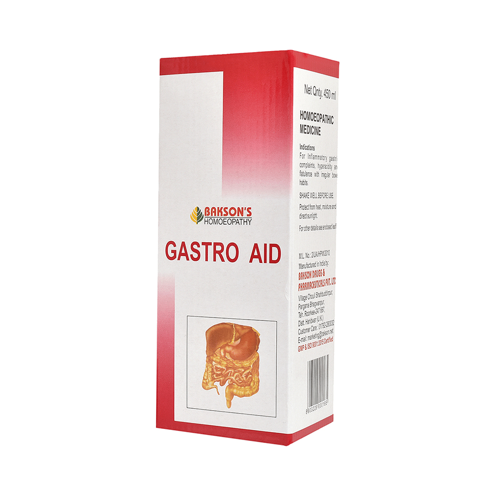 Bakson's Gastro Aid Syrup
