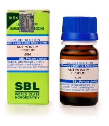 SBL Antimonium Crudum Dilution 50M CH
