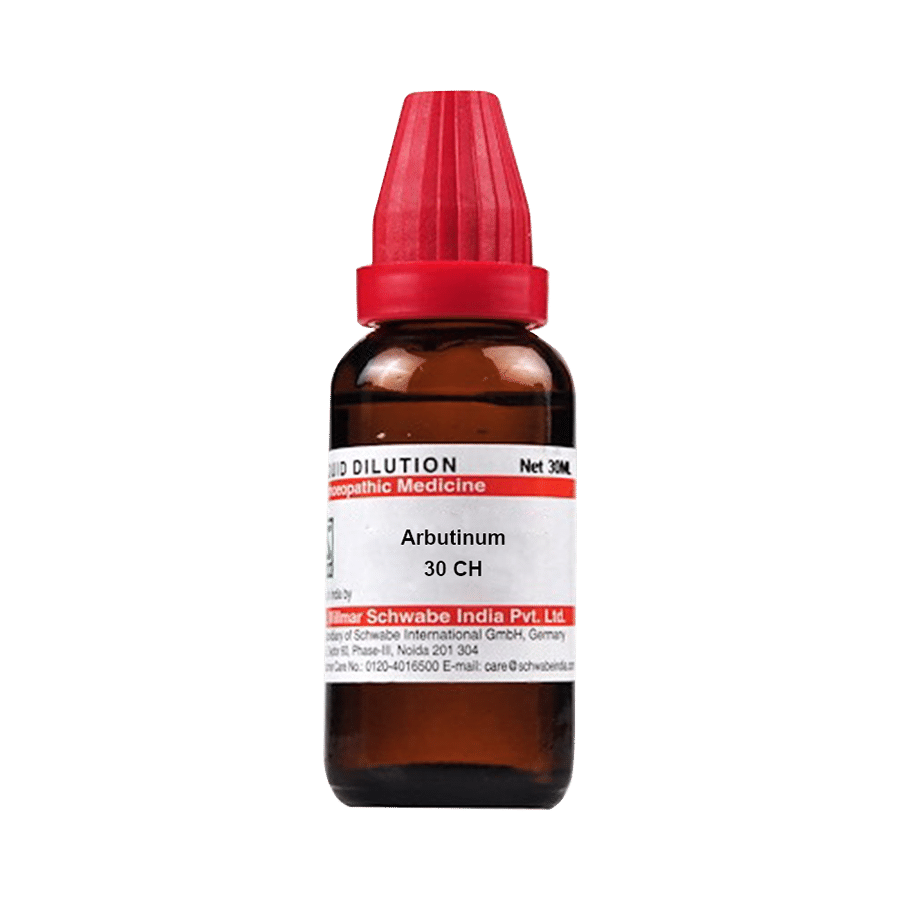 Dr Willmar Schwabe India Arbutinum Dilution 30 CH