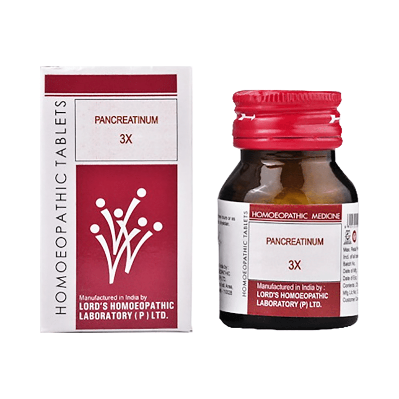 Lord's Pancreatinum Trituration Tablet 3X Lord's Pancreatinum Trituration Tablet 3X
