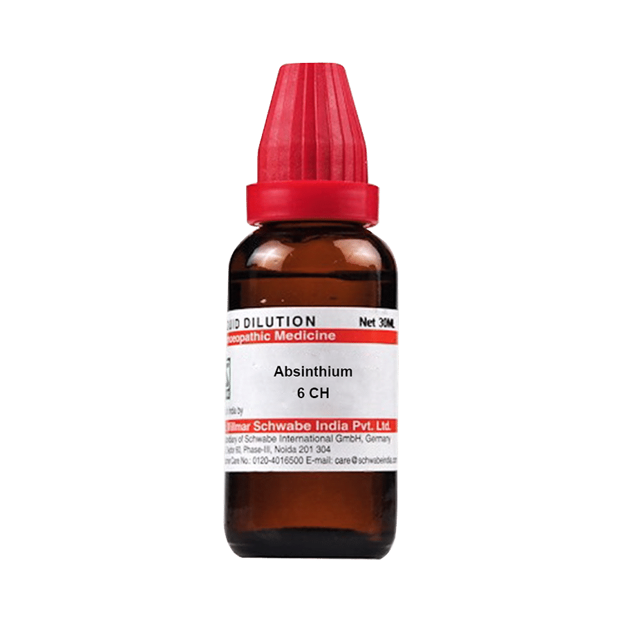 Dr Willmar Schwabe India Absinthium Dilution 6 CH Dr Willmar Schwabe India Absinthium Dilution 6 CH