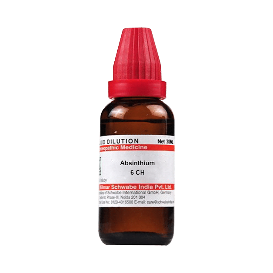 Dr Willmar Schwabe India Absinthium Dilution 6 CH