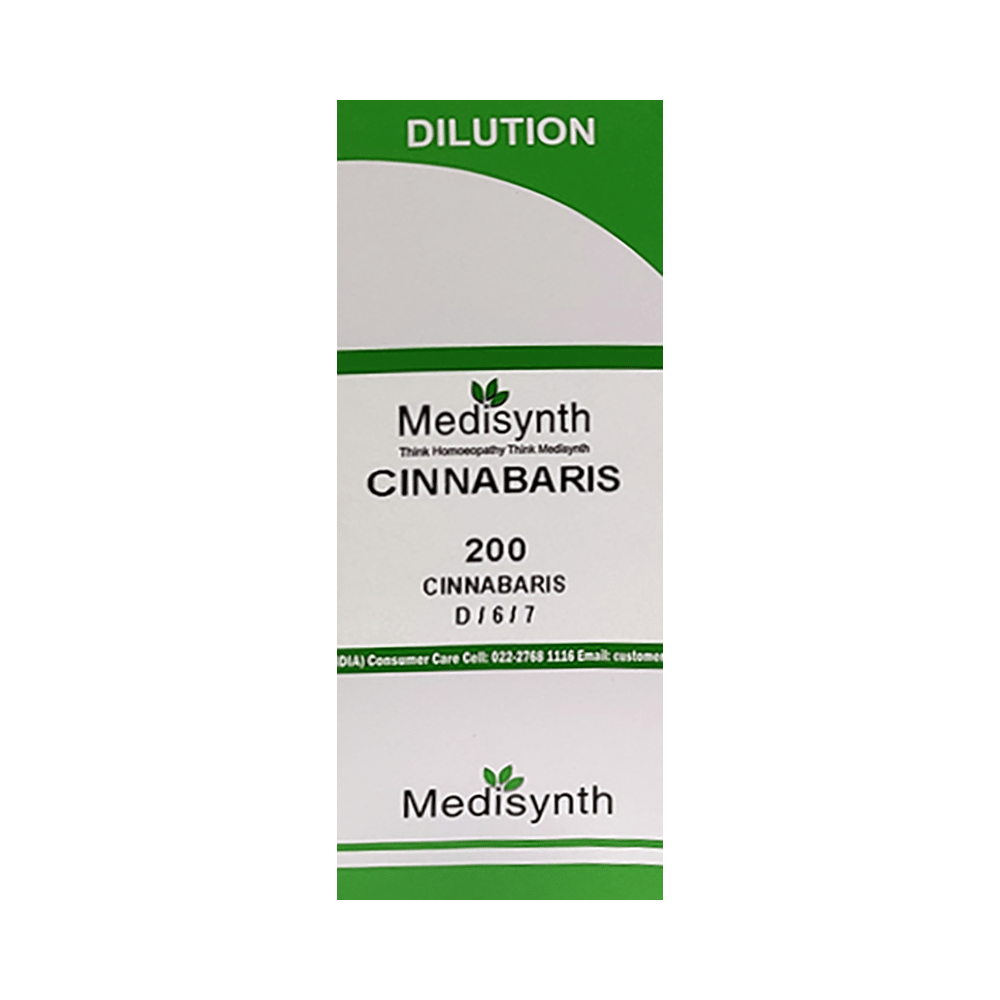 Medisynth Cinnabaris Dilution 200