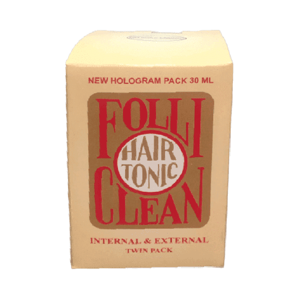 Dr. Wellmans Folli Clean Hair Tonic Twin Pack