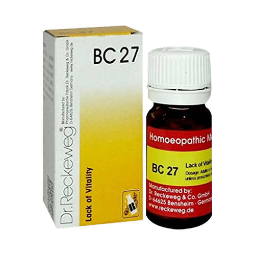 Dr. Reckeweg Bio-Combination 27 (BC 27) Tablet