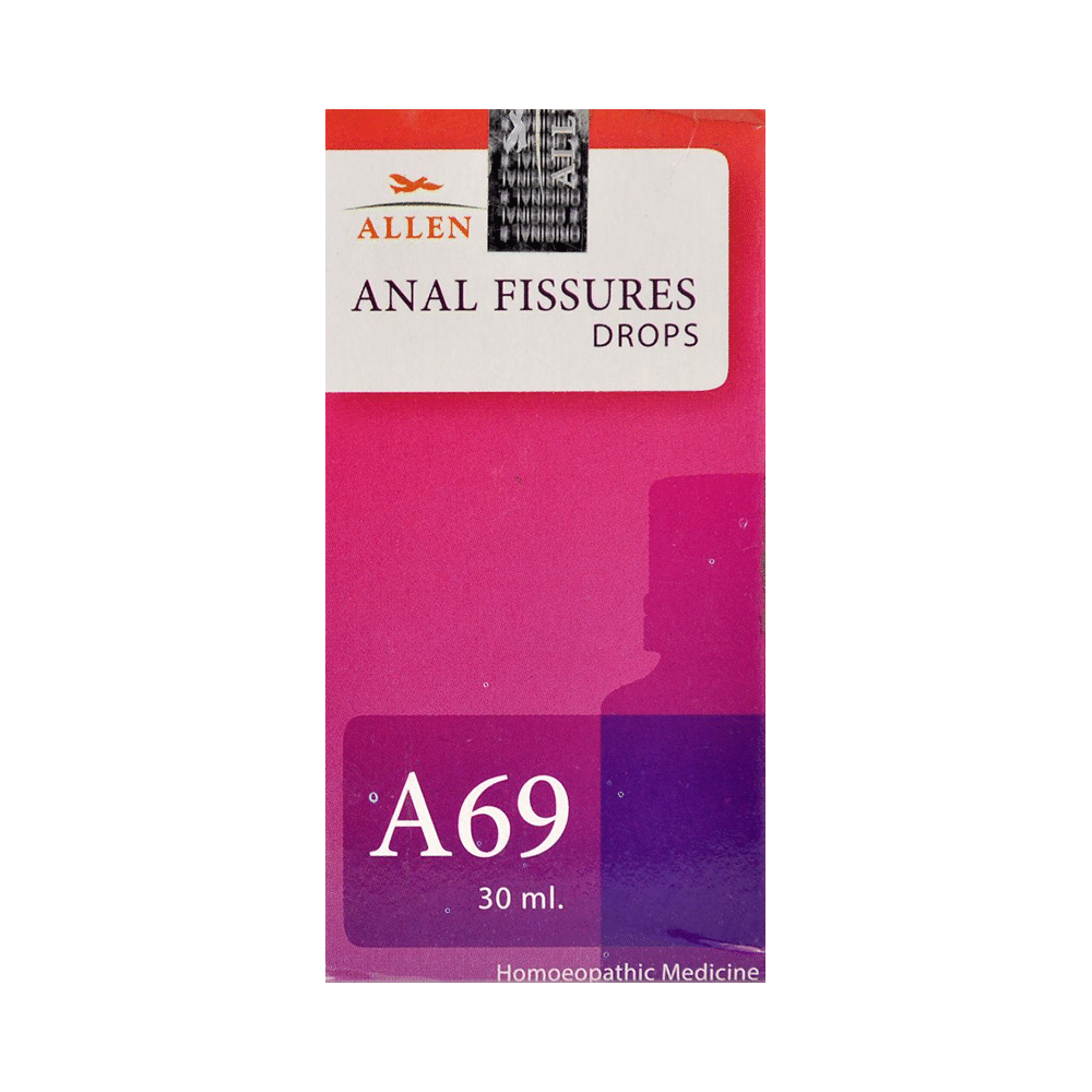Allen A69 Anal Fissures Drop Allen A69 Anal Fissures Drop
