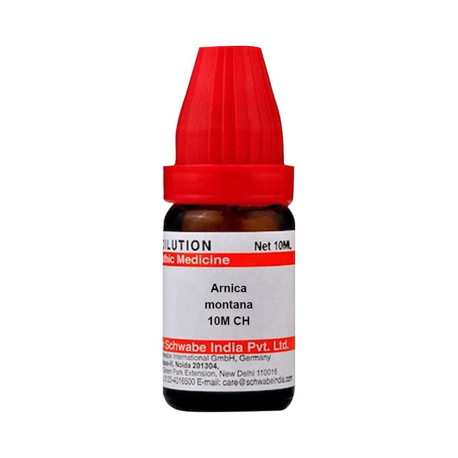 Dr Willmar Schwabe India Arnica Montana Dilution 10M CH
