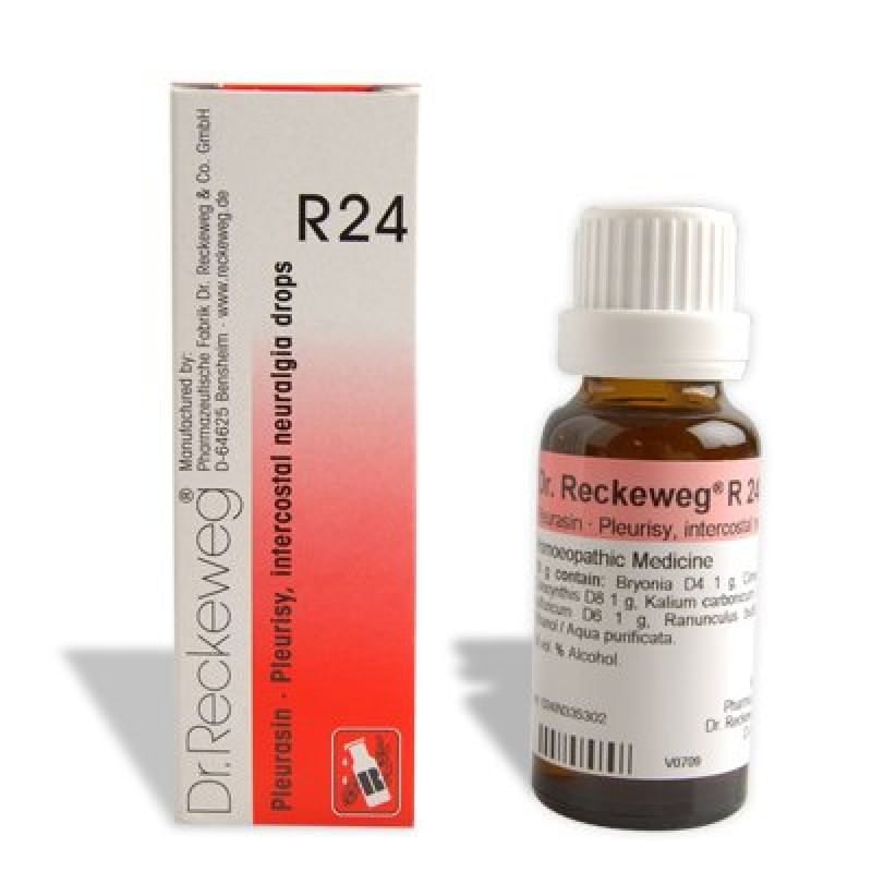 Dr. Reckeweg R24 Pleurisy And Intercostal Neuralgia Drop