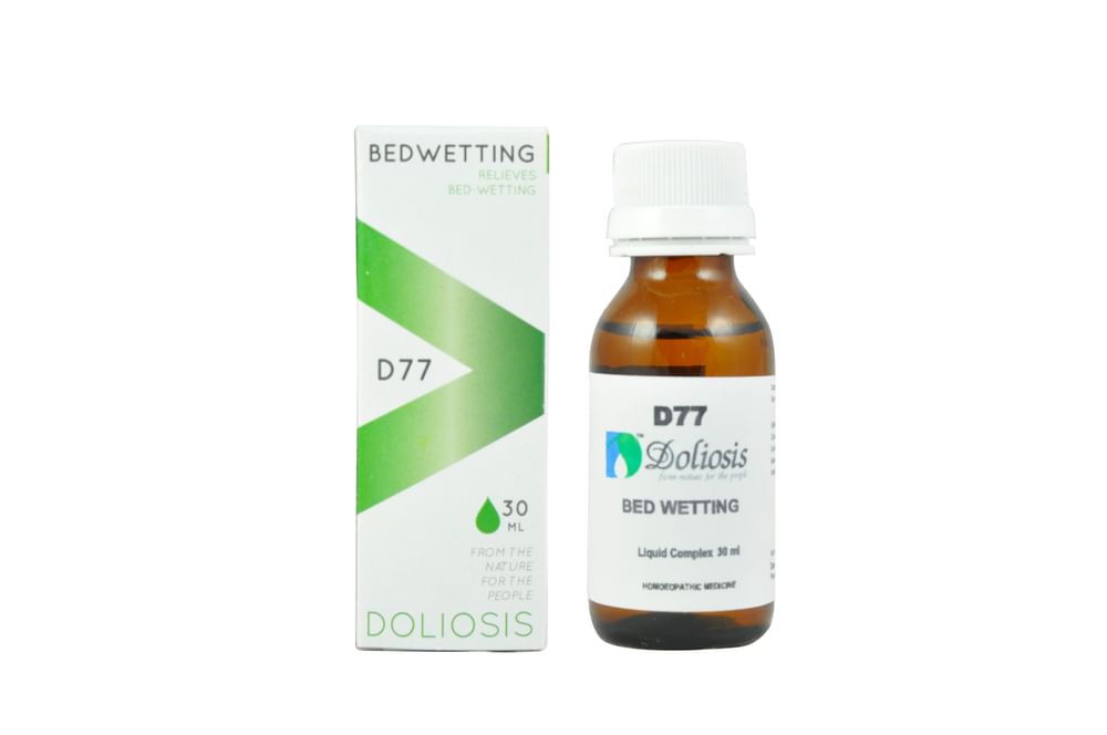 Showing image for Doliosis D77 Bed Wetting Drop Doliosis D77 Bed Wetting Drop Medicines, Homeopathic medicine for Child Health, Homeopathic medicine for Bed Wetting, Homeopathic medicine for Mind, Homeopathic medicine for Fear, Homeopathic medicine for Oldage Problems, Homeopathic medicine for Involunt