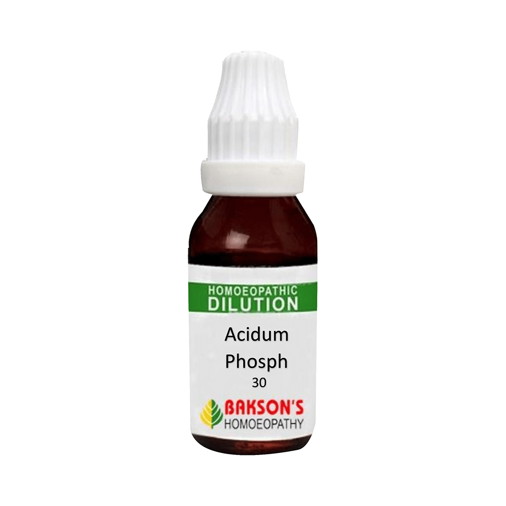 Bakson's Acidum Phosph Dilution 30 CH Bakson's Acidum Phosph Dilution 30 CH