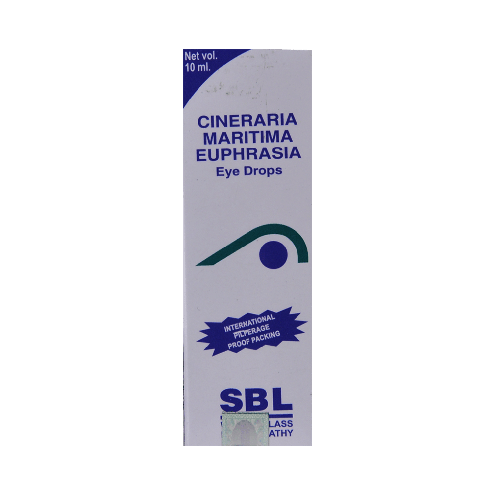 SBL Cineraria Maritima Euphrasia Eye Drop