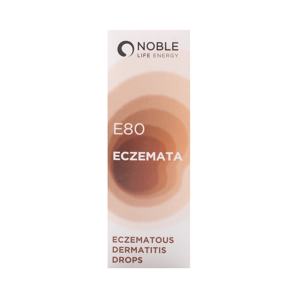 Noble Life Energy E80 Eczemata Eczematous Dermatitis Drop Medicines image
