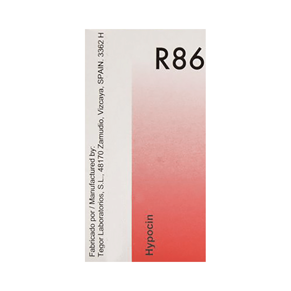 Dr. Reckeweg R86 Low Blood Sugar Drop