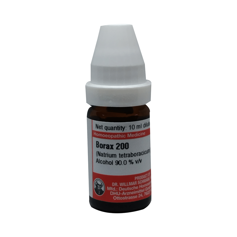Dr Willmar Schwabe Germany Borax Dilution 200 Dr Willmar Schwabe Germany Borax Dilution 200