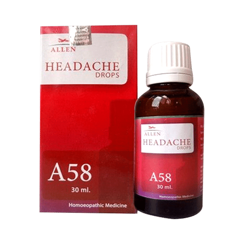 Allen A58 Headache Drop Allen A58 Headache Drop