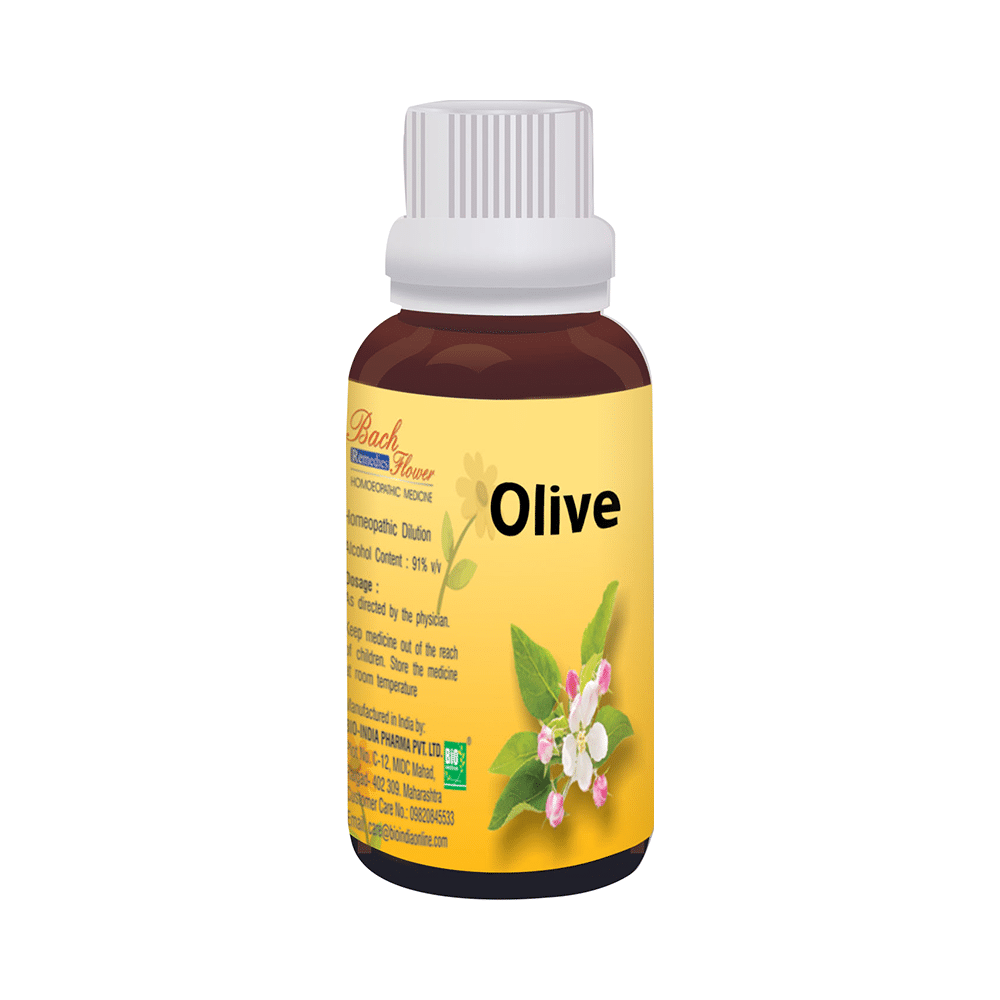 Showing image for Bio India Bach Flower Olive Bio India Bach Flower Olive Bach Flower Remedies image