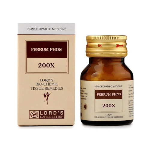 Lord's Ferrum Phos Biochemic Tablet 200X