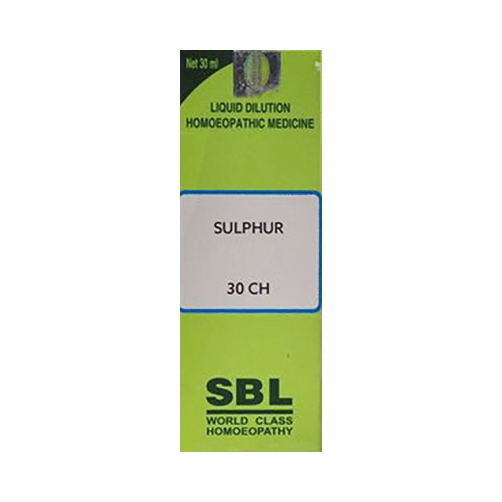 SBL Sulphur Dilution 30 CH