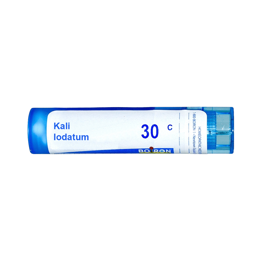 Boiron Kali Iodatum Multi Dose Approx 80 Pellets 30 CH 30 CH, Homeopathic medicine for Nervous System, Homeopathic medicine for Headache & Migraine image