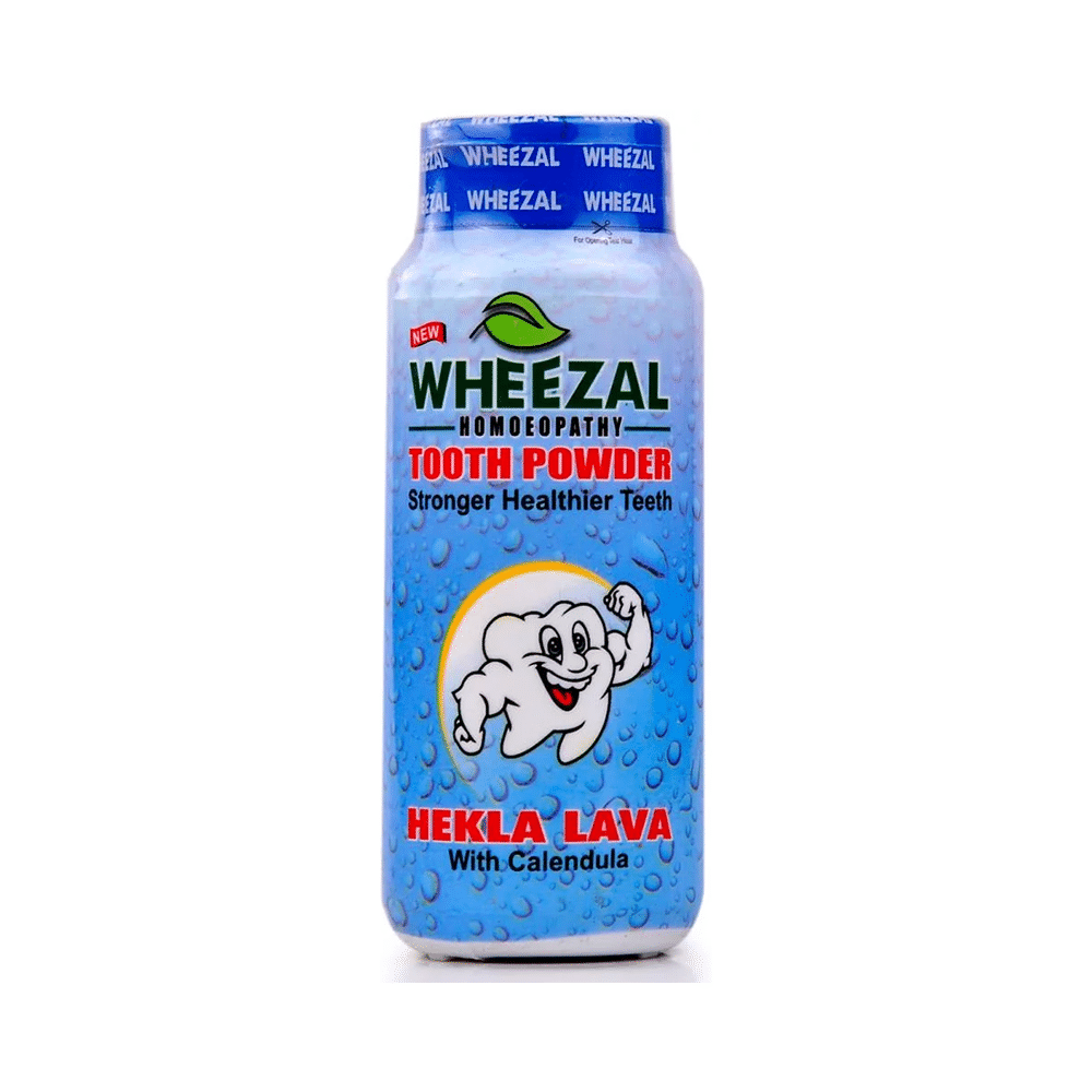 Wheezal Hekla Lava Tooth Powder