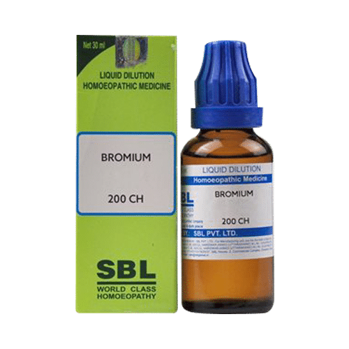 SBL Bromium Dilution 200 CH SBL Bromium Dilution 200 CH