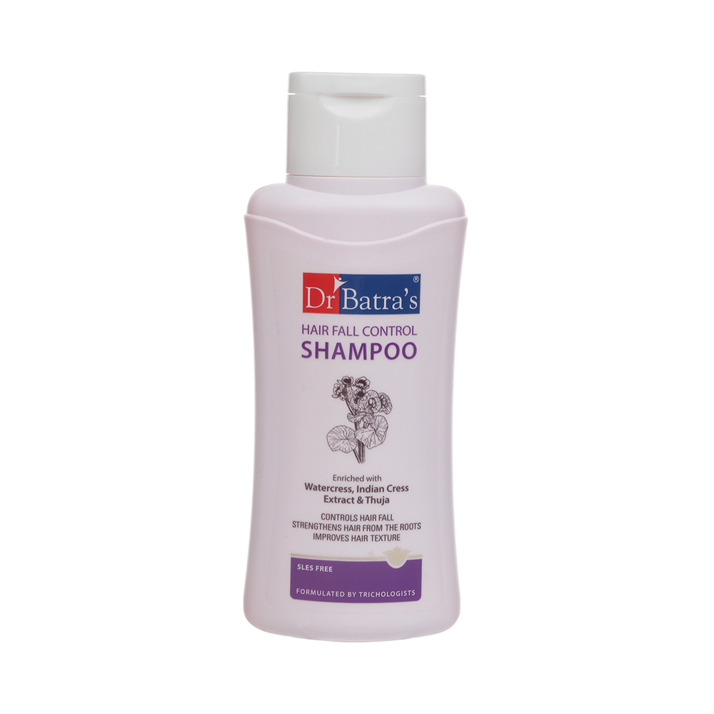 Showing image for Dr Batra's Hair Fall Control Shampoo SLES Free Dr Batra's Hair Fall Control Shampoo SLES Free image