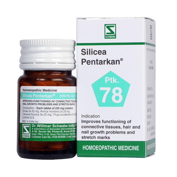 Dr Willmar Schwabe India Silicea Pentarkan Tablet