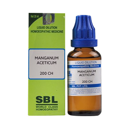 SBL Manganum Aceticum Dilution 200 CH SBL Manganum Aceticum Dilution 200 CH