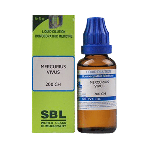 SBL Mercurius Vivus Dilution 200 CH