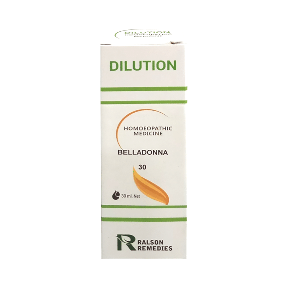 Ralson Remedies Belladonna Dilution 30 CH