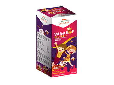 Allen Vasakof Honey Cough Syrup 4Kids