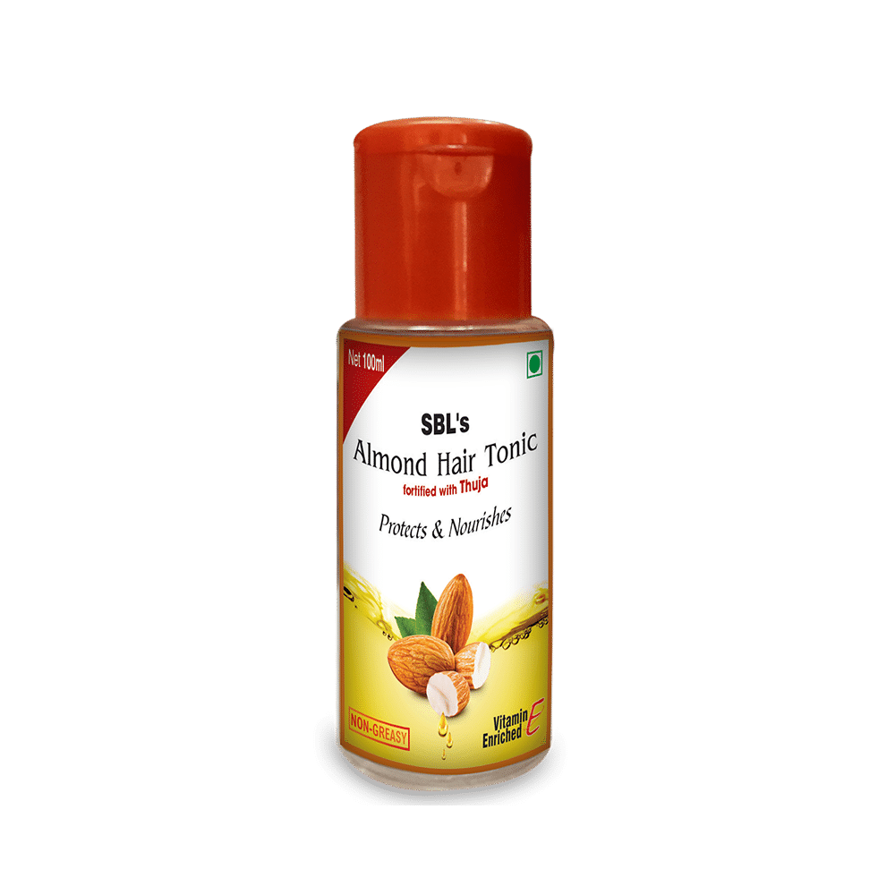 SBL Almond Hair Tonic Fortified With Thuja Oil SBL Almond Hair Tonic Fortified With Thuja Oil