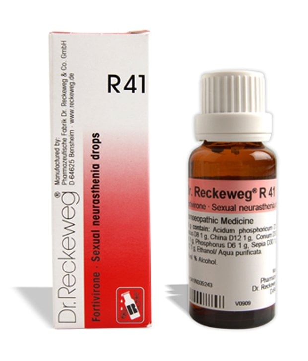 Dr. Reckeweg R41 Sexual Neurasthenia Drop Dr. Reckeweg R41 Sexual Neurasthenia Drop
