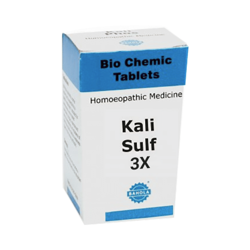 Bahola Kali Sulf Biochemic Tablet 3X Bahola Kali Sulf Biochemic Tablet 3X