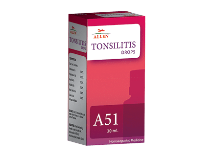 Allen A51 Tonsilitis Drop Allen A51 Tonsilitis Drop