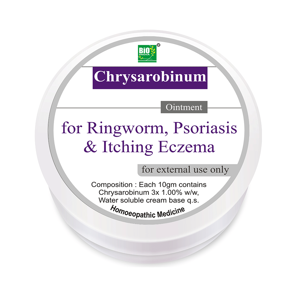 Bio India Chrysarobinum Ointment Bio India Chrysarobinum Ointment