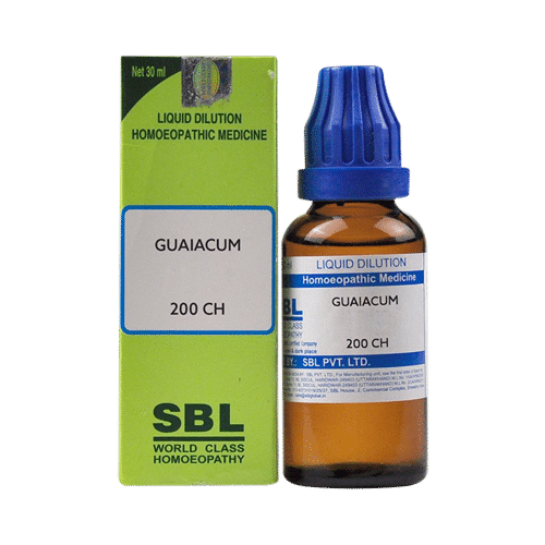 SBL Guaiacum Dilution 200 CH