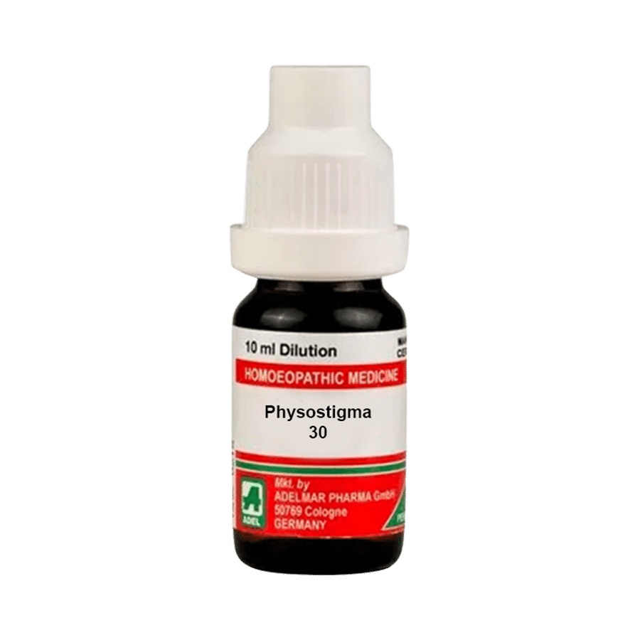 Showing image for ADEL Physostigma Dilution 30 CH ADEL Physostigma Dilution 30 CH Dilutions Homeopathy, 30 CH, Homeopathic medicine for Eyes & Ear, Homeopathic medicine for Glaucoma, Homeopathic medicine for Nervous System, Homeopathic medicine for Paralysis image