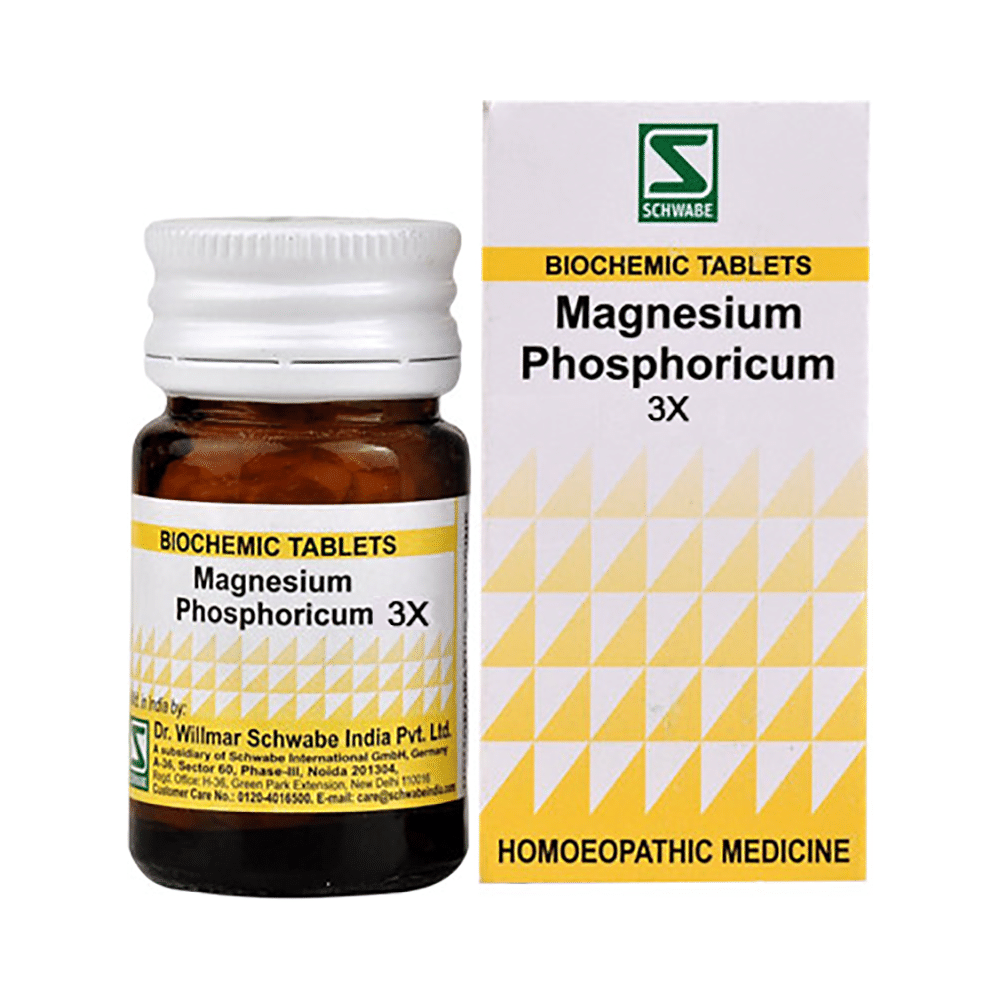 Dr Willmar Schwabe India Magnesia Phosphoricum Biochemic Tablet 3X