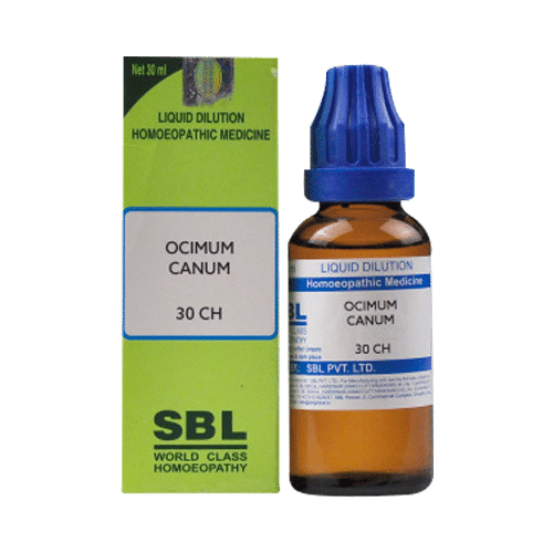 SBL Ocimum Canum Dilution 30 CH