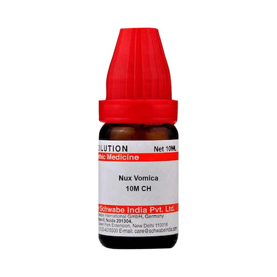 Dr Willmar Schwabe India Nux Vomica Dilution 10M CH