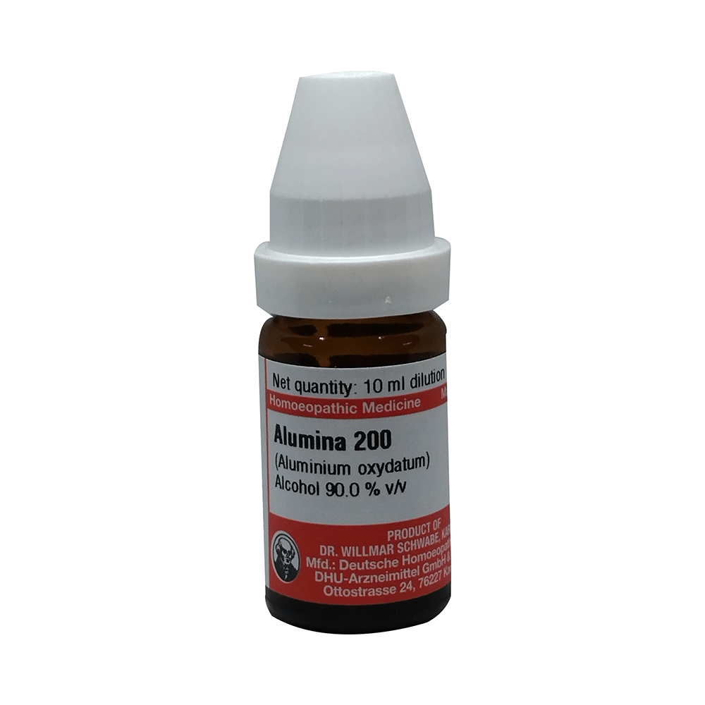 Dr Willmar Schwabe Germany Alumina Dilution 200 Dr Willmar Schwabe Germany Alumina Dilution 200