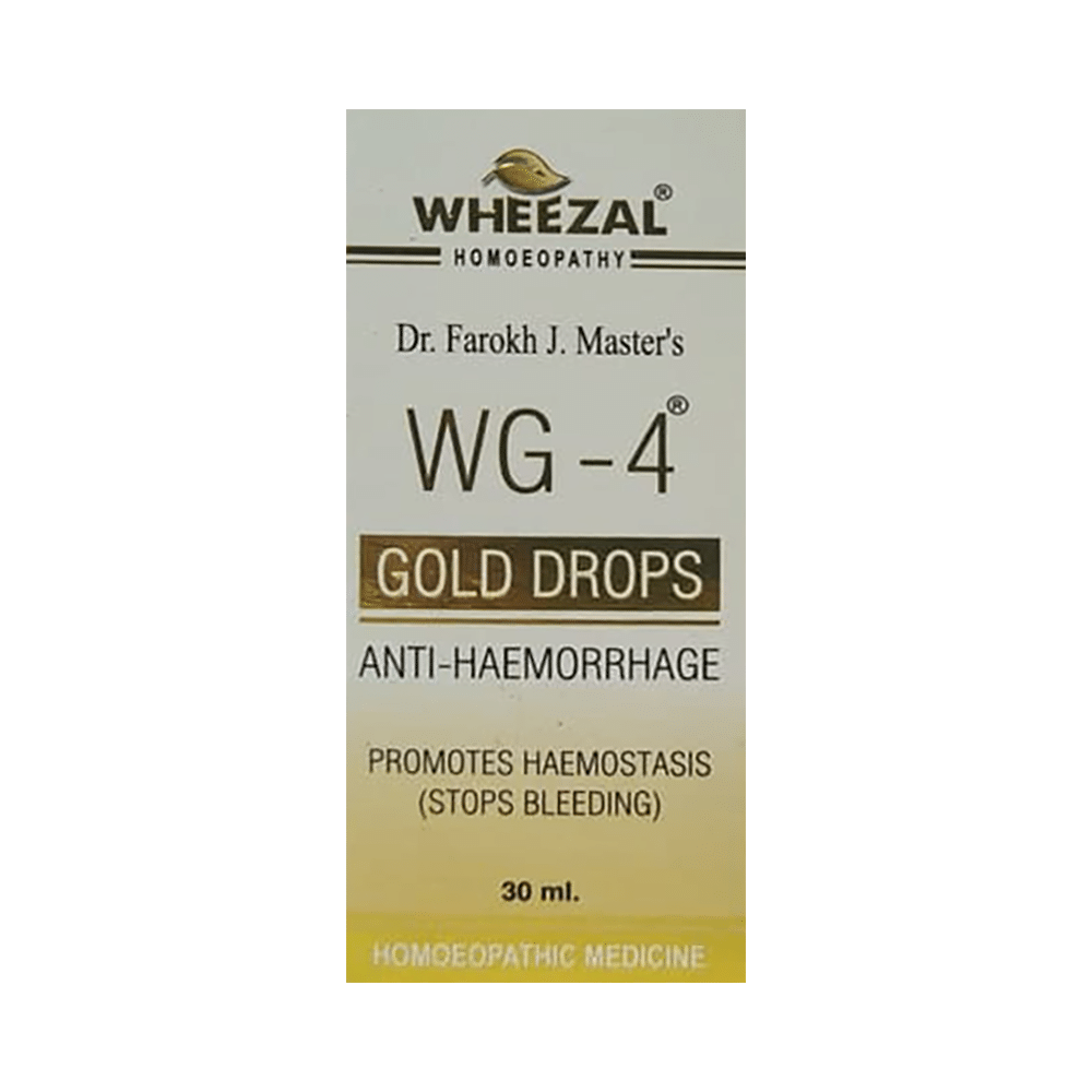 Wheezal WG4 Anti-Haemorrhage Gold Drop