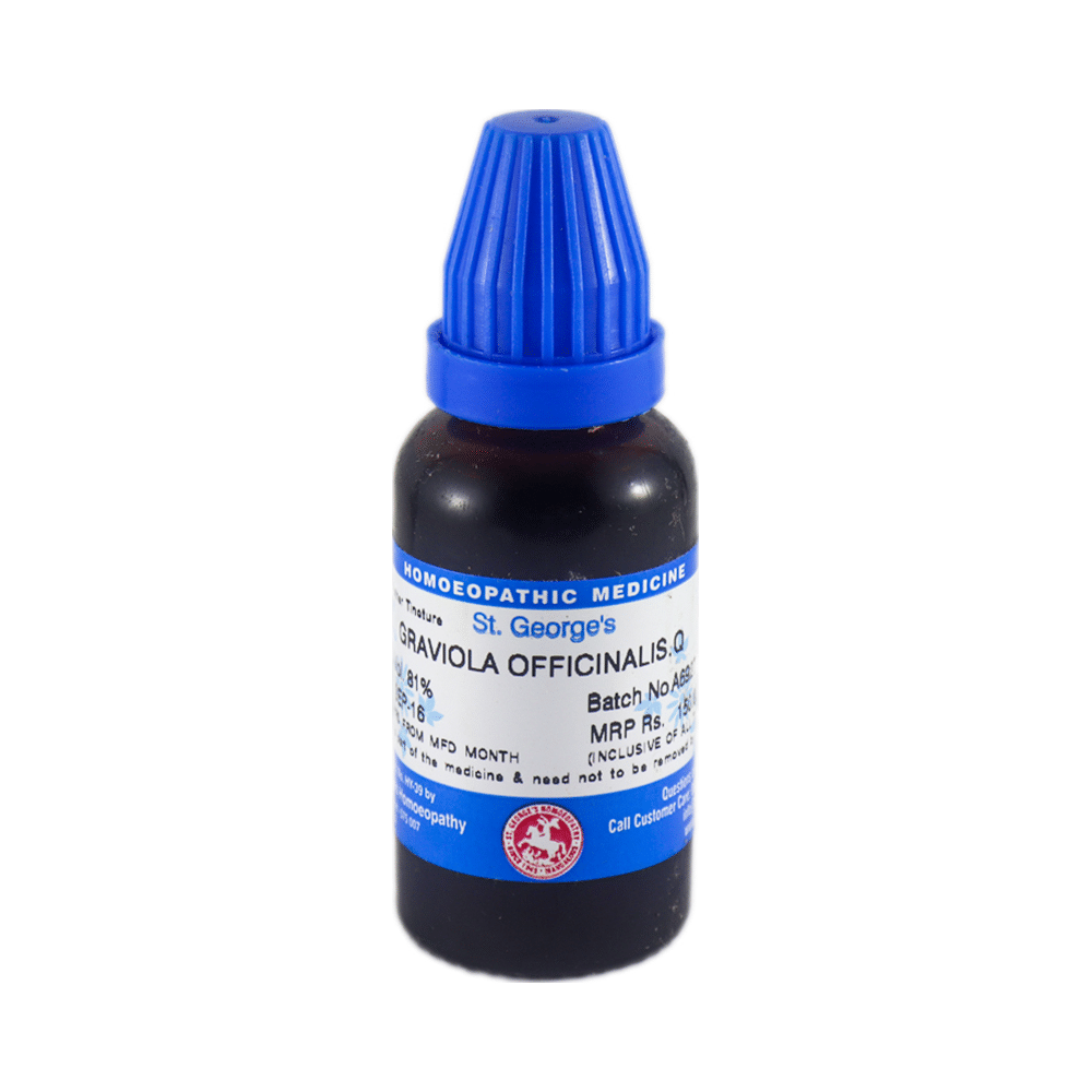 St. George’s Graviola Officinalis Mother Tincture Q St. George’s Graviola Officinalis Mother Tincture Q