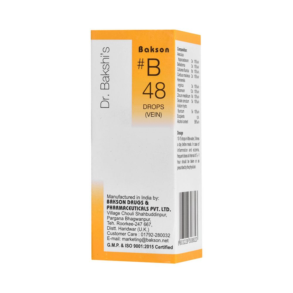 Bakson B48 Vein Drop Bakson B48 Vein Drop