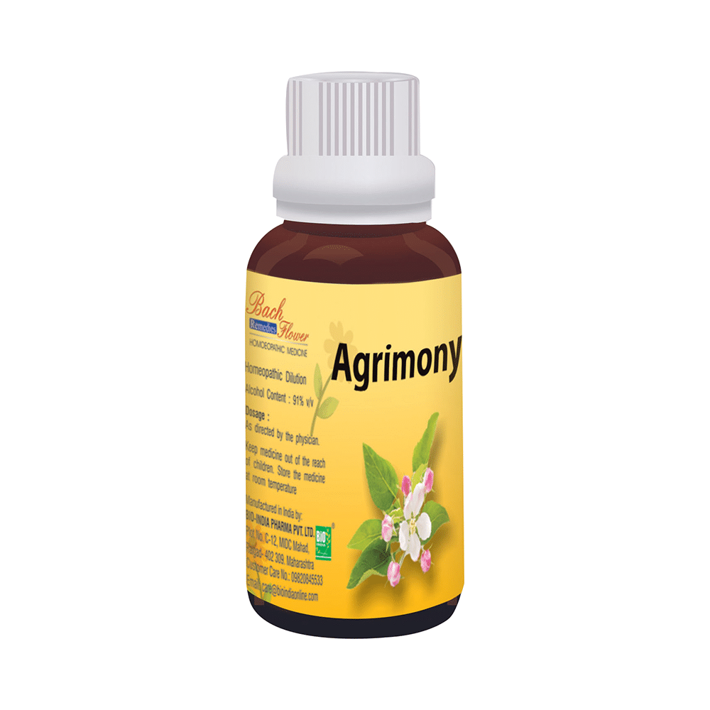 Showing image for Bio India Bach Flower Agrimony Bio India Bach Flower Agrimony Bach Flower Remedies image