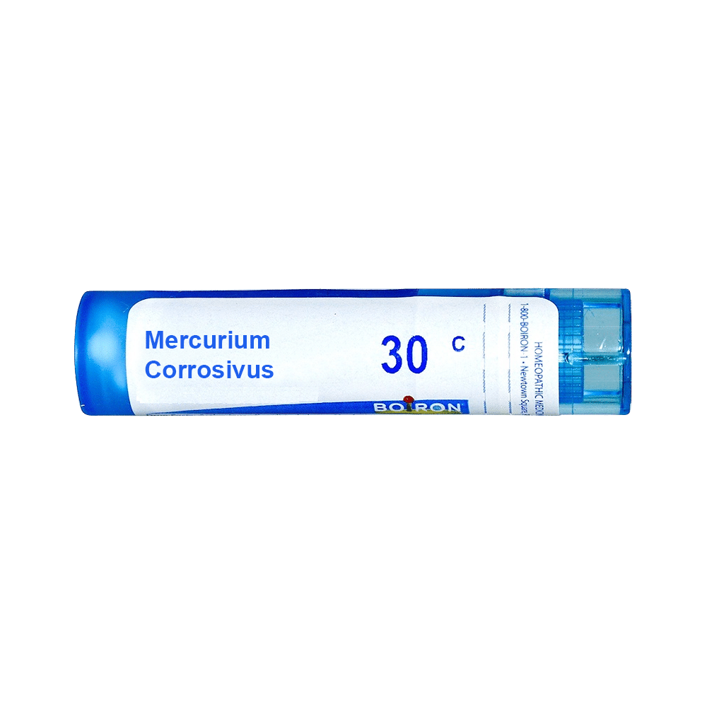 Boiron Mercurius Corrosivus Single Dose Approx 200 Microgranules 30 CH