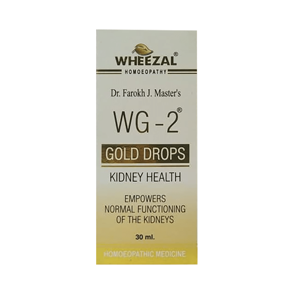 Wheezal WG2 Kidney Health Gold Drop