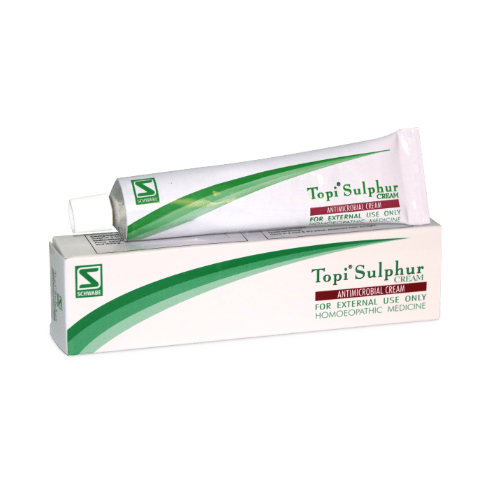 Dr Willmar Schwabe India Topi Sulphur Cream Dr Willmar Schwabe India Topi Sulphur Cream